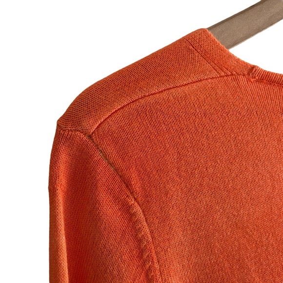 BiBA Bamboo Blend V-Neck Butterfly Knit Sweater Women’s Size 1/ EU 36/Small - Picture 11 of 17